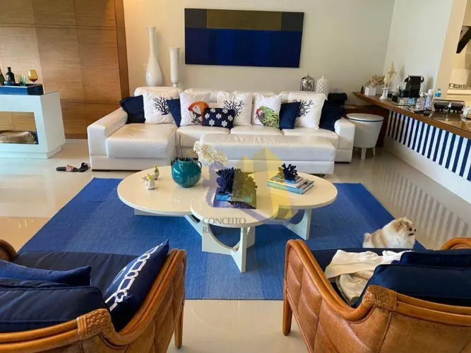 Apartamento com 3 dormitórios para alugar, 147 m² por R$ 4.300,00/dia - Riviera - Módulo 8