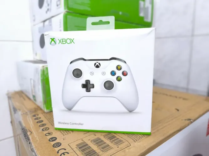 Controle Microsoft Xbox One S Original Branco - Impecável