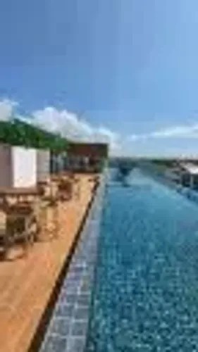 PORTO DE GALINHAS - Flat 27 m² sendo 1 quarto a 200m do centro de Porto
