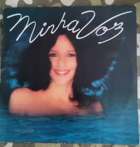 LP Vinil Gal Costa - Minha Voz, Minha Vida (1982) Com Encarte EX/VG+