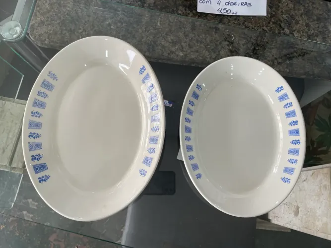 Louça Conjunto de 2 Travessas de Cerâmica Oxford