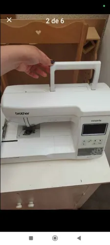 Bordadeira Brother 810l semi nova 