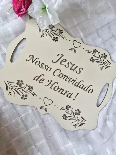 ? PLACA PARA CASAMENTO À VENDA! ?