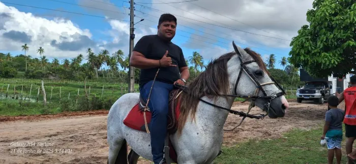 Cavalo segunda muda andando muito marcha de picado