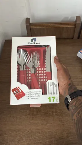 Kit talher 17 peças