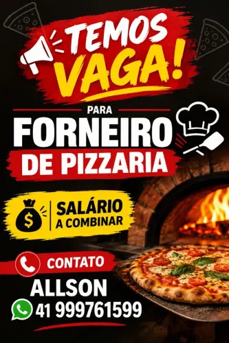 Forneiro de Pizzaria