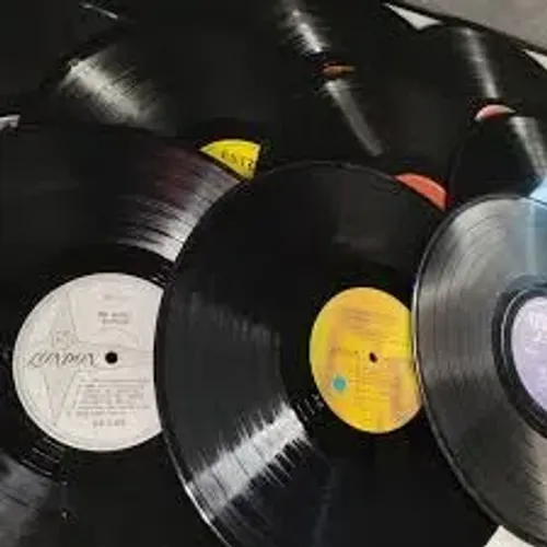 30 discos de vinil para artesanato e decoração