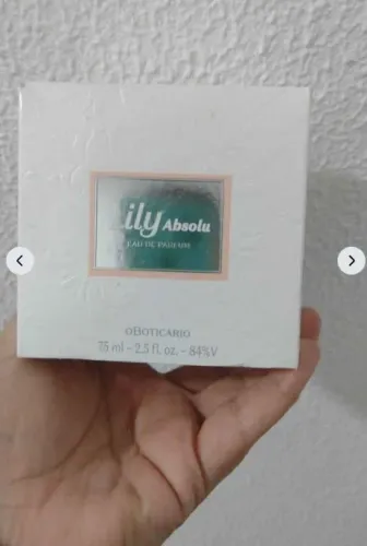 Perfume Lily absolut boticário 