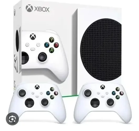 Xbox Series S completo na caixa