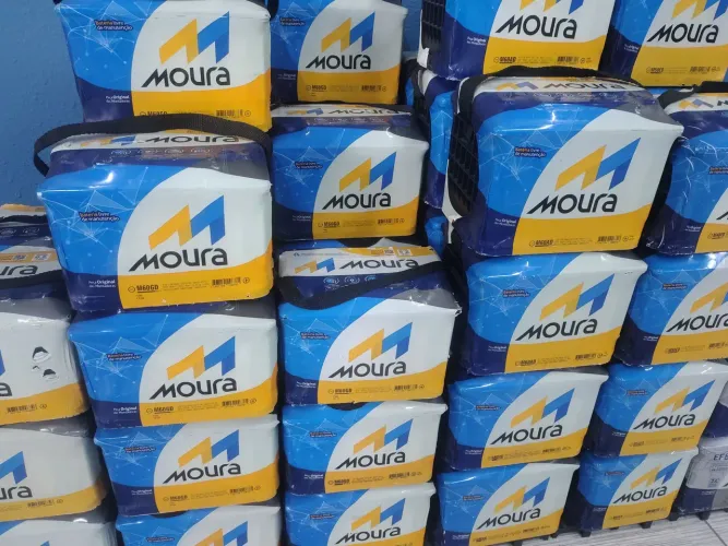 Bateria Moura 469,00 Heliar 439,00 - 60 Amperes - 2 anos de garantia 