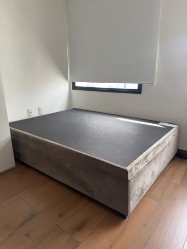 Cama box baú casal