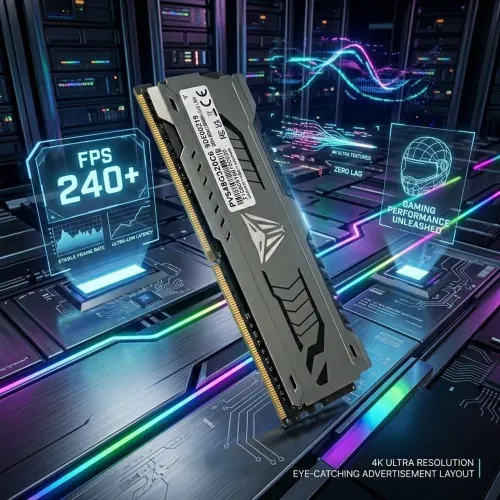 Memória RAM Patriot Viper Steel 8GB DDR4 3200MHz CL16 (PVS48G320C6)