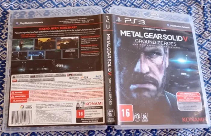Metal Gear Solid V Ground Zeroes PS3 Nacional