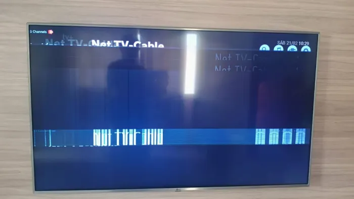 Tv lg 55 Polegadas com defeito no Estado!