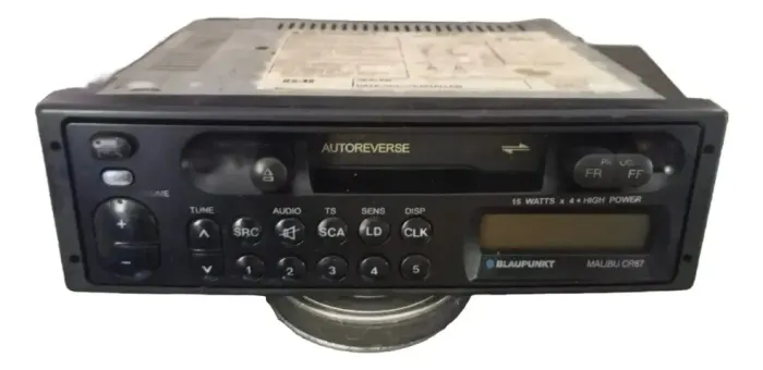 Auto Radio Toca Fitas Blaupunkt Malibu Cr-67 Leia Descrição (Usado)
