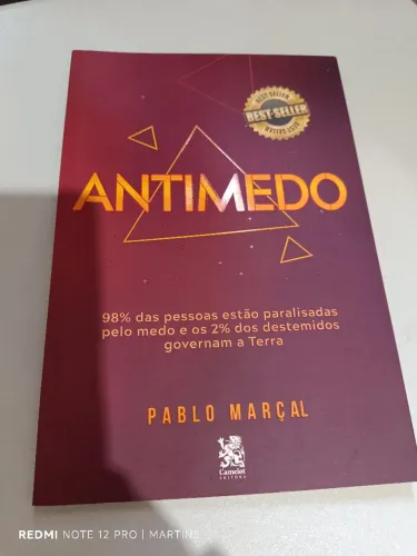 Livro Antimedo Pablo Marçal + Método Financeiro Primo Rico + Outros 