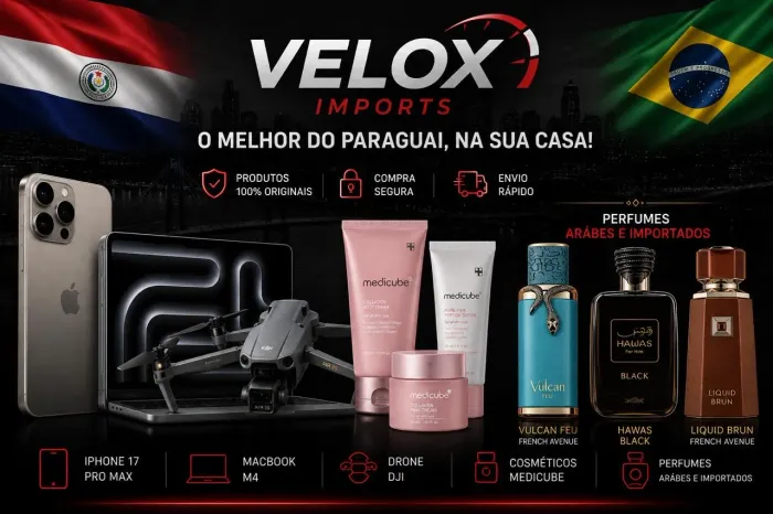 Encomendas do Paraguai - Apenas produtos originais