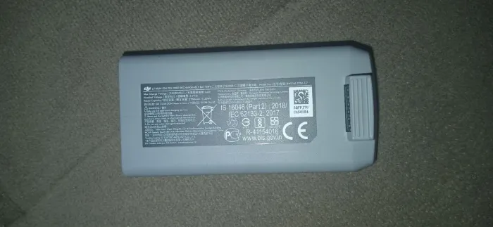 Vendo bateria e controle do dji mini 2
