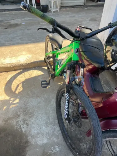 Bicicleta gios verde
