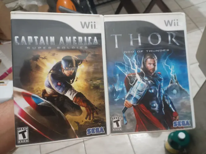 Capitão América + Thor Nintendo Wii