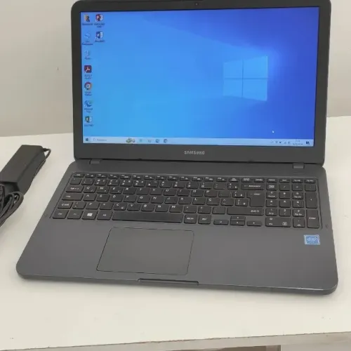 Notebook Samsung NP350XBE Celeron 4205U 12GB RAM SSD 256GB Tela 15,6" HD