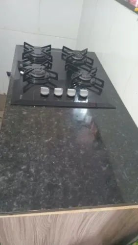 Cooktop e balcão