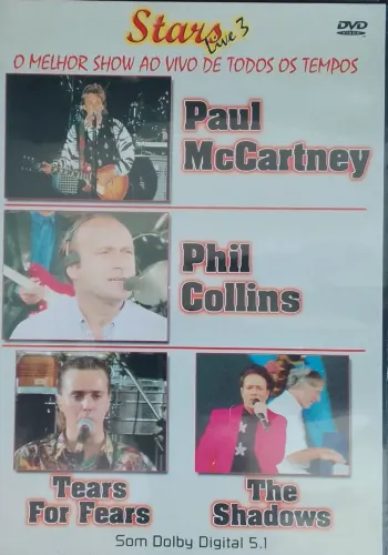 DVD "Stars Live 3" (Paul McCartney, Phil Collins, Tears For Fears and The Shadows)