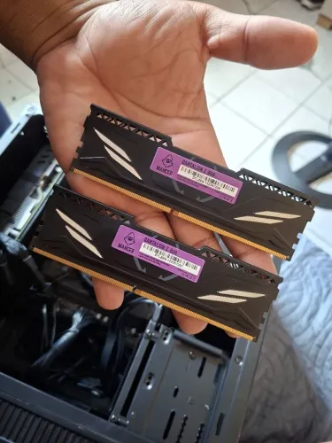 Memórias ram mancer ddr4 8g, 3200mhz