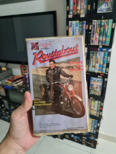 Vhs - Roustabout - Parque das ilusões com Elvis Presley
