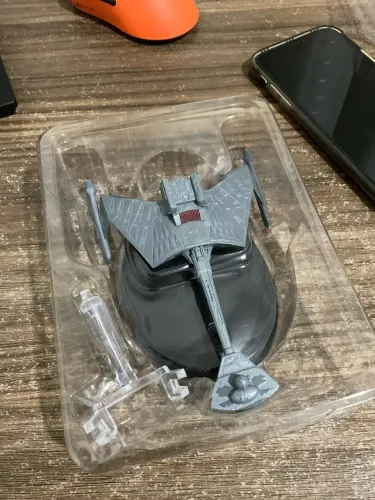 Figura Colecionável Star Trek K'Tinga (Eaglemoss) Original