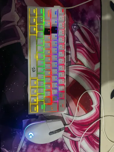 Teclado redragon fizz e mouse logitech