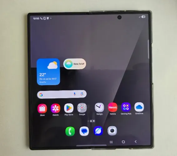 Samsung Galaxy Z Fold7 1TB + Caixa + Nota Fiscal + Capa Original - Garantia até Set/2026