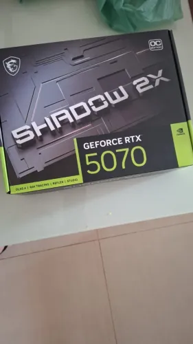 RTX 5070 12GB MSI Shadow 2X - Na garantia