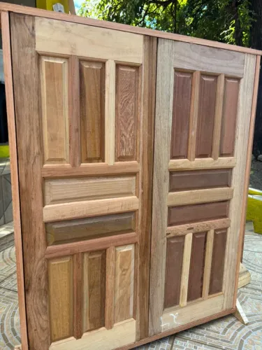 Janelas de madeira mista - linha Belíssima 1,00x1,00