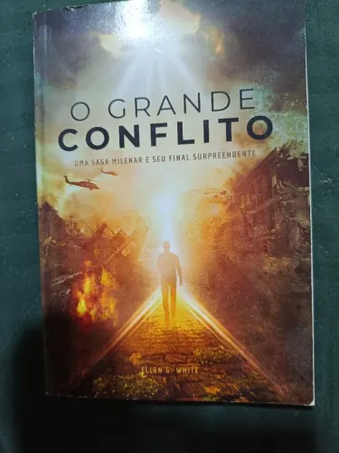 Livro "O Grande Conflito" - Ellen G. White - Excelente de Novo