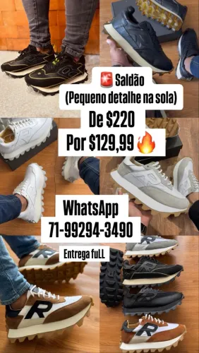 Tênis Reserva (MEGA SALDÃO )