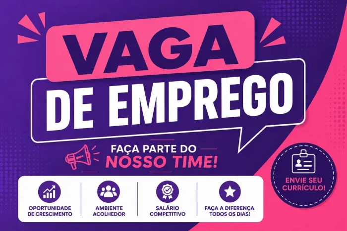 Oportunidade de emprego