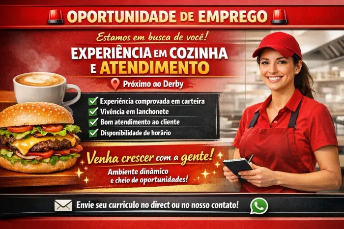 Vaga de emprego 