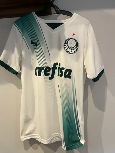 camisa II (branca) Palmeiras Crefisa da Puma tamanho M Nunca usada e original