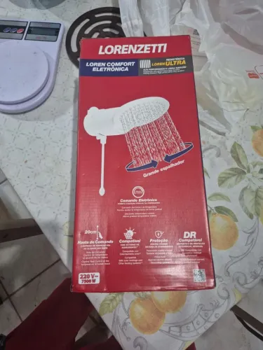 Chuveiro Lorenzetti novíssimo com garantia - Florianópolis.