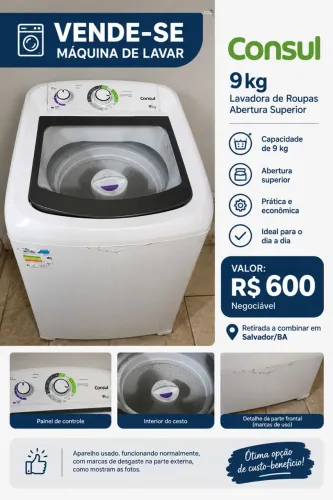 Máquina de lavar