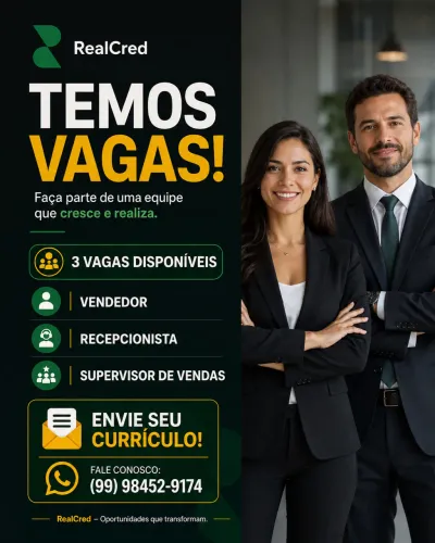 VAGA DE EMPREGO REAL CRED