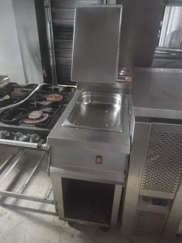 Aquecedor de frituras Marca Alfatec, 220 v