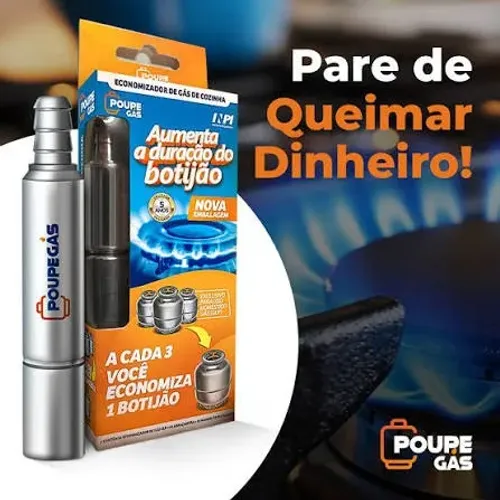 Poupe Gás Novo | Economia no Gás de Cozinha