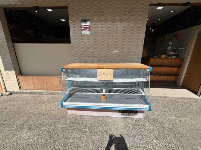 Balcão refrigerado gelo par