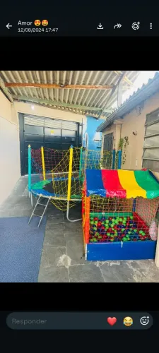 Pula pula piscina de bolinha retirar no local