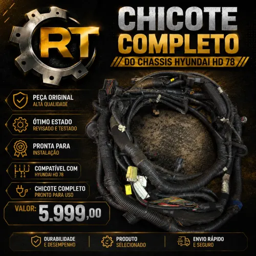 Chicote completo do chassis Hyundai HD 78