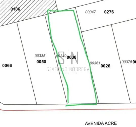 VENDE-SE LOTE BAIRRO DOS ESTADOS AV. ACRE 430M²