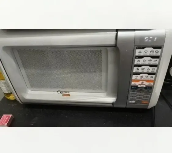 Microondas Midea 25 litros Grill 127 volts Conservado Garantia