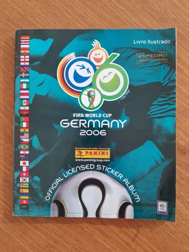 Album figurinhas copa 2006 - completo em perfeito estado